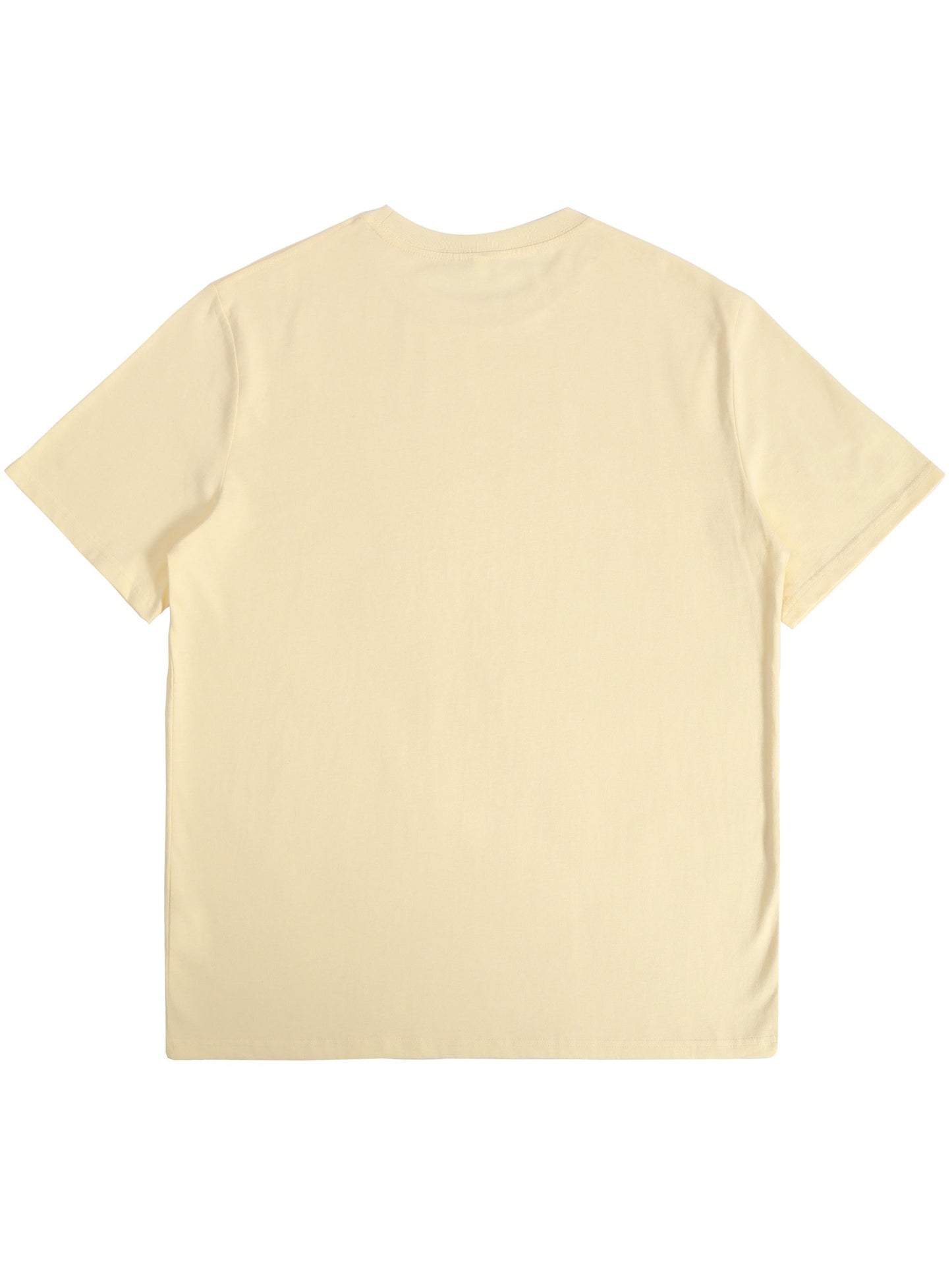 Men's Graphic T-Shirt - Round Neck Short Sleeve – Apricot – view 2