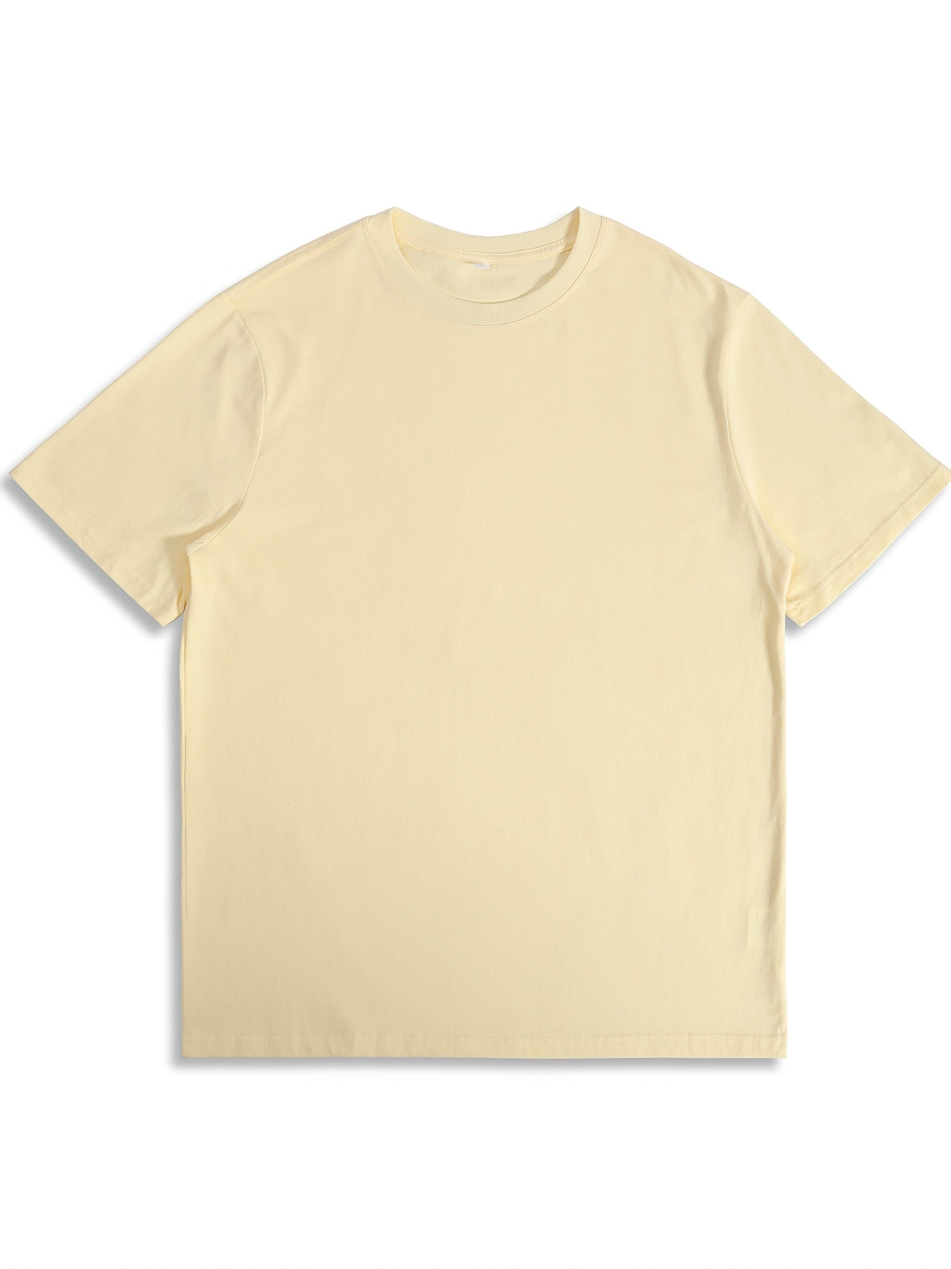 Men's Graphic T-Shirt - Round Neck Short Sleeve – Apricot – view 3