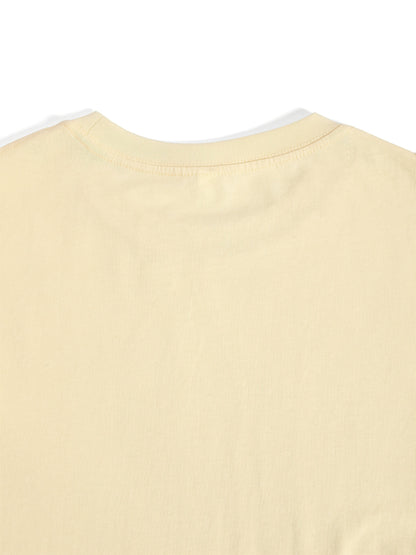 Men's Graphic T-Shirt - Round Neck Short Sleeve – Apricot – view 4