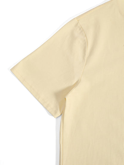 Men's Graphic T-Shirt - Round Neck Short Sleeve – Apricot – view 9