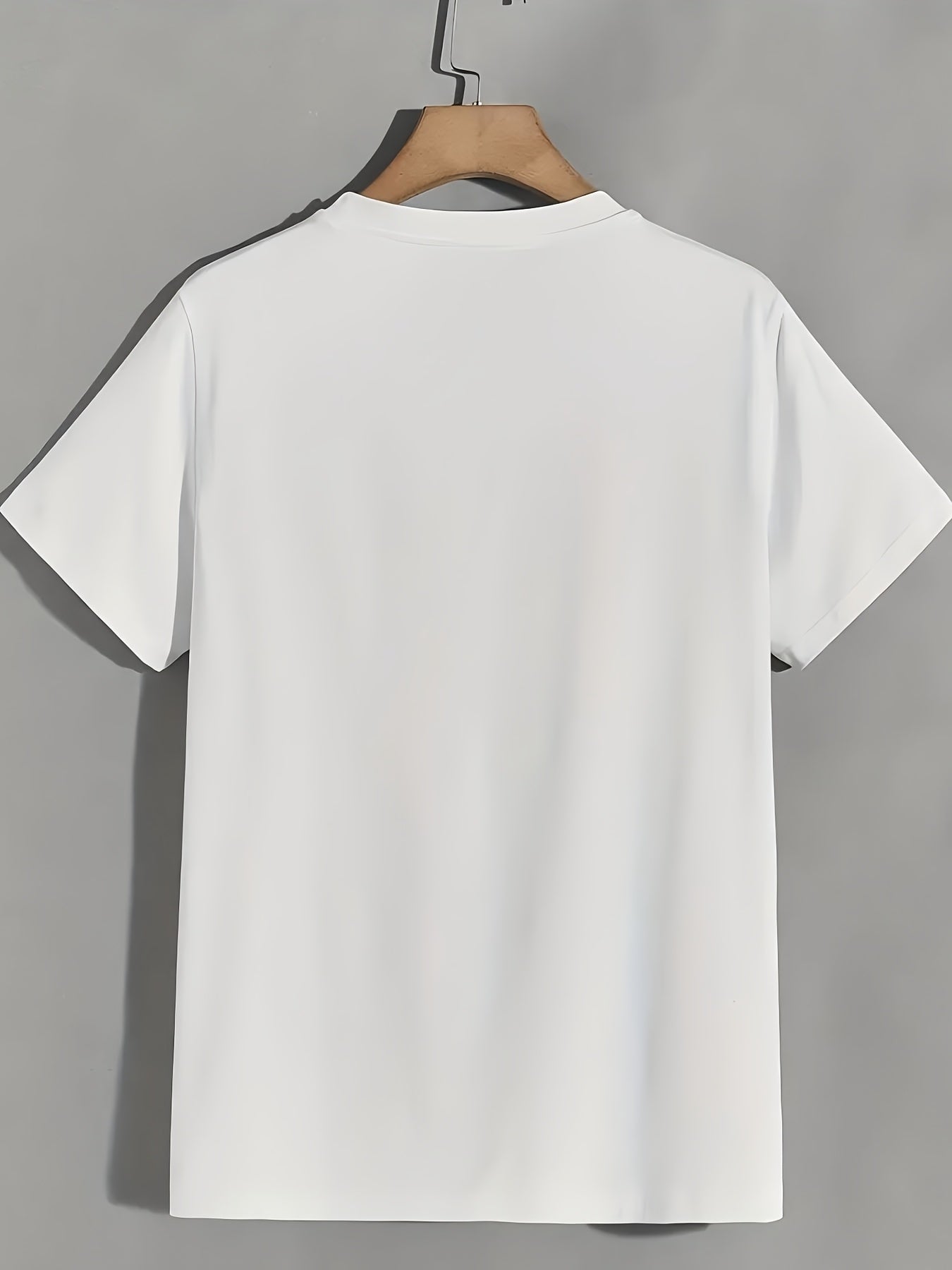 Men's Graphic T-Shirt - Round Neck Short Sleeve – Black Printed – view 9