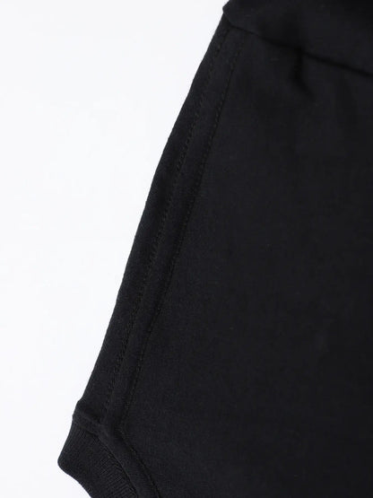 Men's Graphic T-Shirt - Round Neck Short Sleeve – Black Short-Sleeve – view 4
