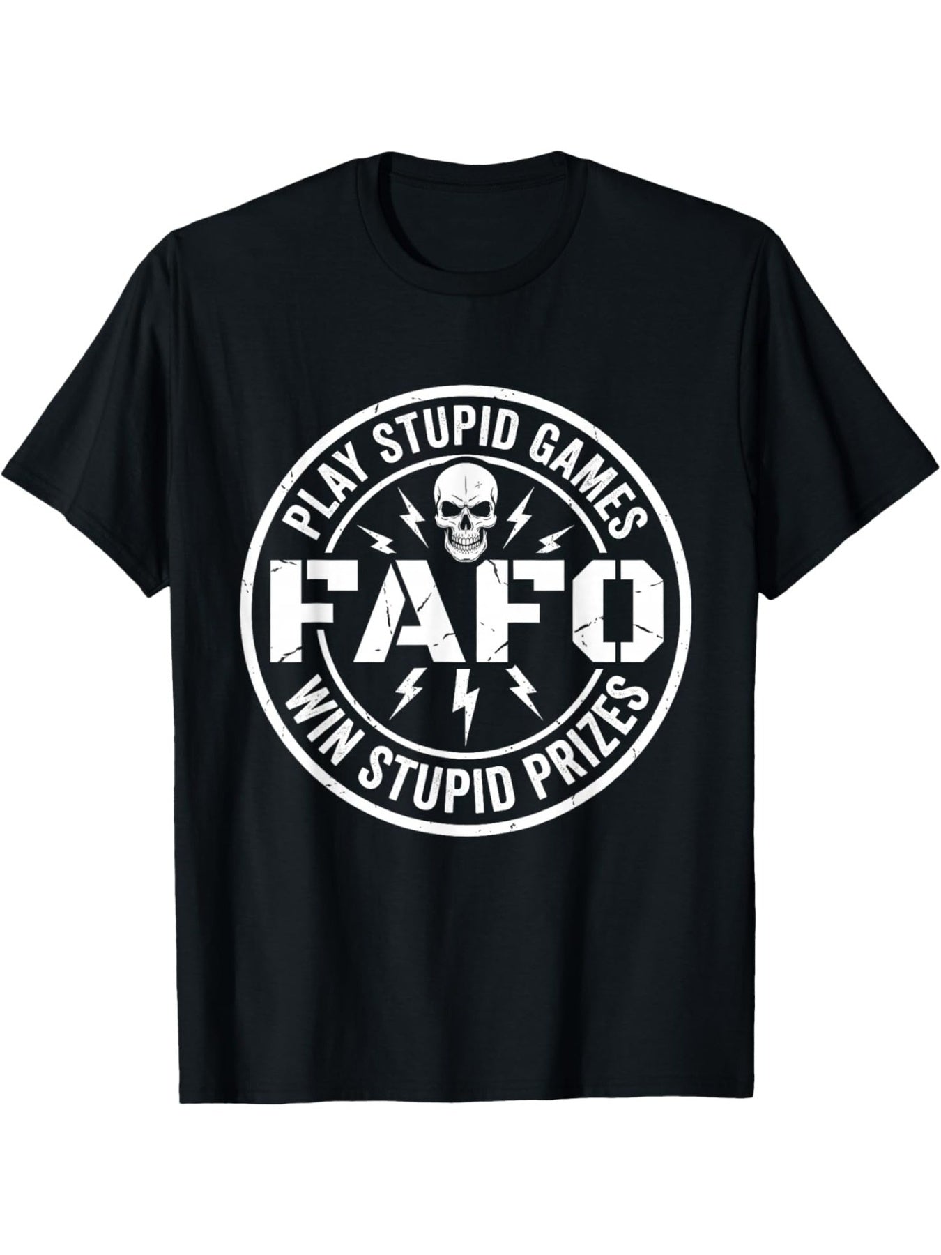 Men's Graphic T-Shirt - Round Neck Short Sleeve – Black Short-Sleeve Jeans – Black option – main product image