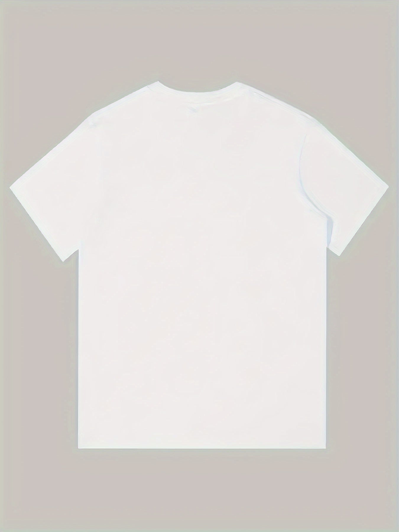 Men's Graphic T-Shirt - Round Neck Short Sleeve – Black / Sizes 1XL–5XL – main product image