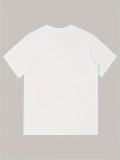 Men's Graphic T-Shirt - Round Neck Short Sleeve – Black / Sizes 1XL–5XL – main product image