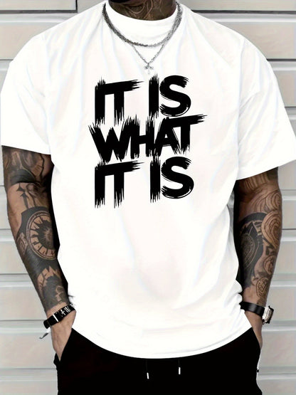 Men's Graphic T-Shirt - Round Neck Short Sleeve – Deep / Shallow – view 3