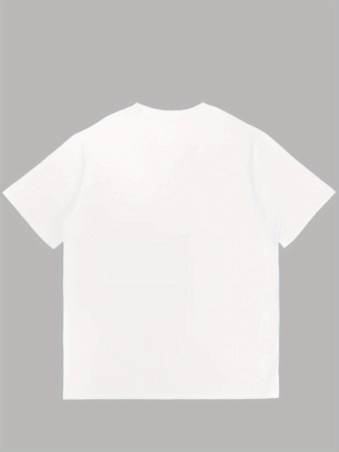Men's Graphic T-Shirt - Round Neck Short Sleeve – Regular fit / Sizes 1XL–5XL – view 4