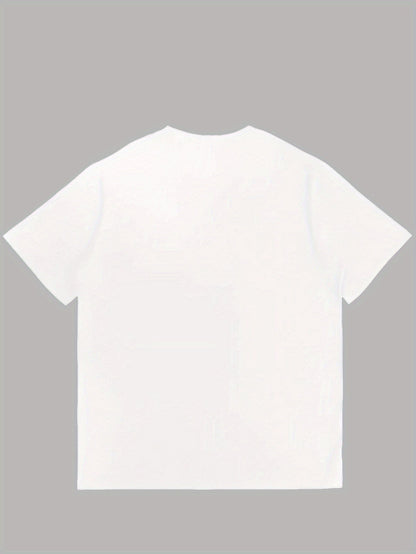 Men's Graphic T-Shirt - Round Neck Short Sleeve – Regular fit / Sizes 1XL–5XL – view 4