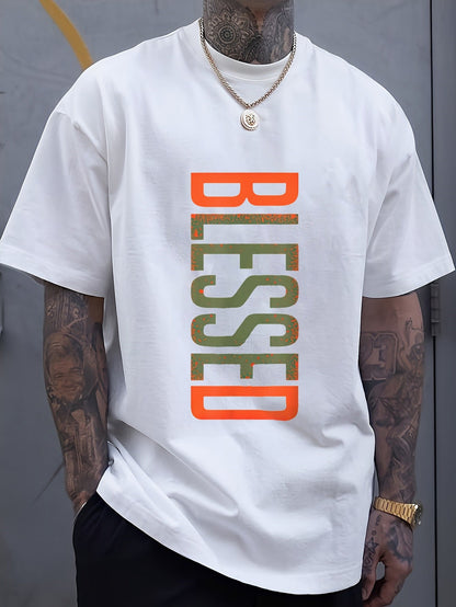 Men's Graphic T-Shirt - Round Neck Short Sleeve – Regular fit / Sizes 1XL–5XL – view 14