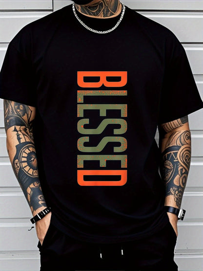 Men's Graphic T-Shirt - Round Neck Short Sleeve – Regular fit / Sizes 1XL–5XL – view 18