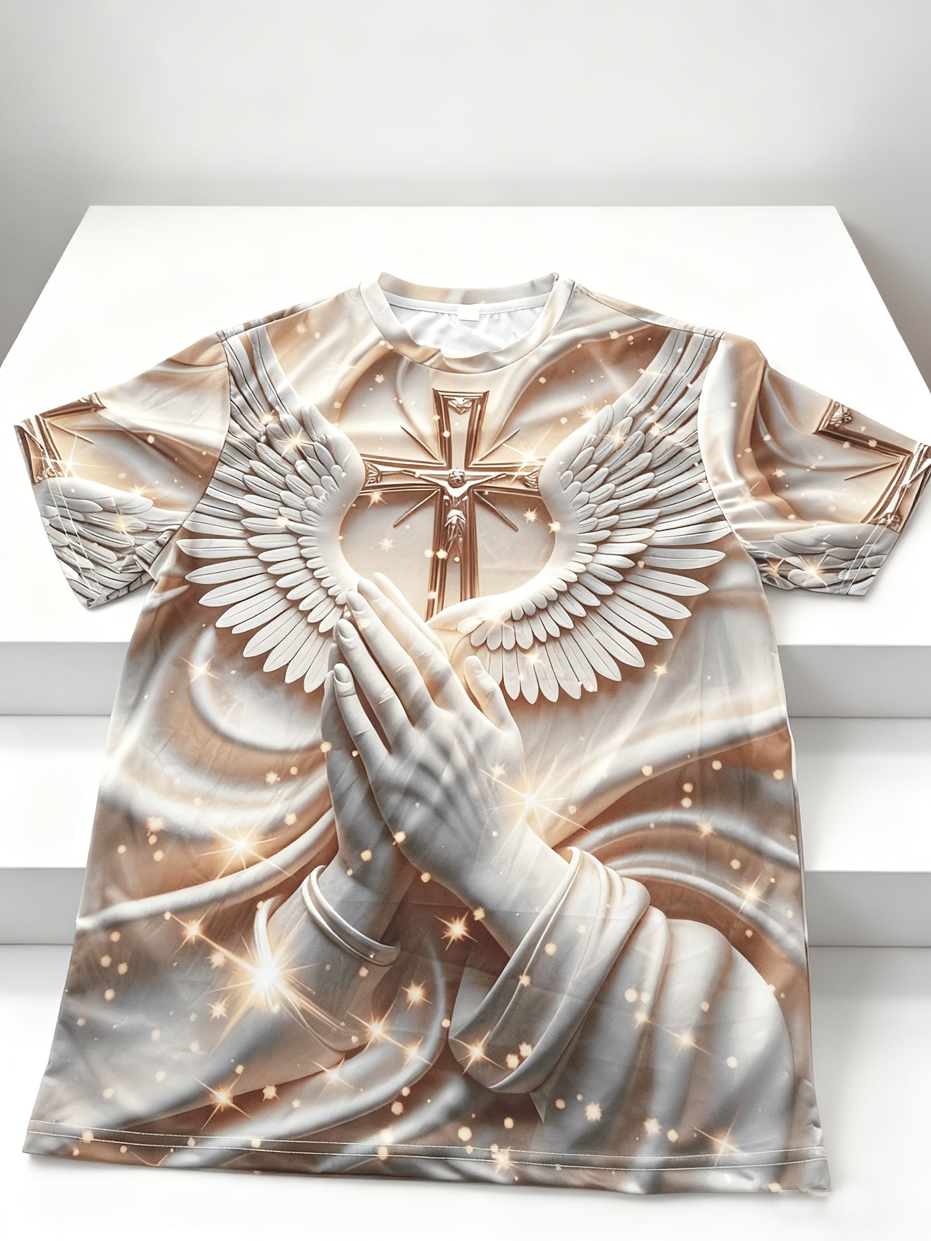 Men's Graphic T-Shirt - Round Neck Short Sleeve – Sizes 0XL–9XL – main product image