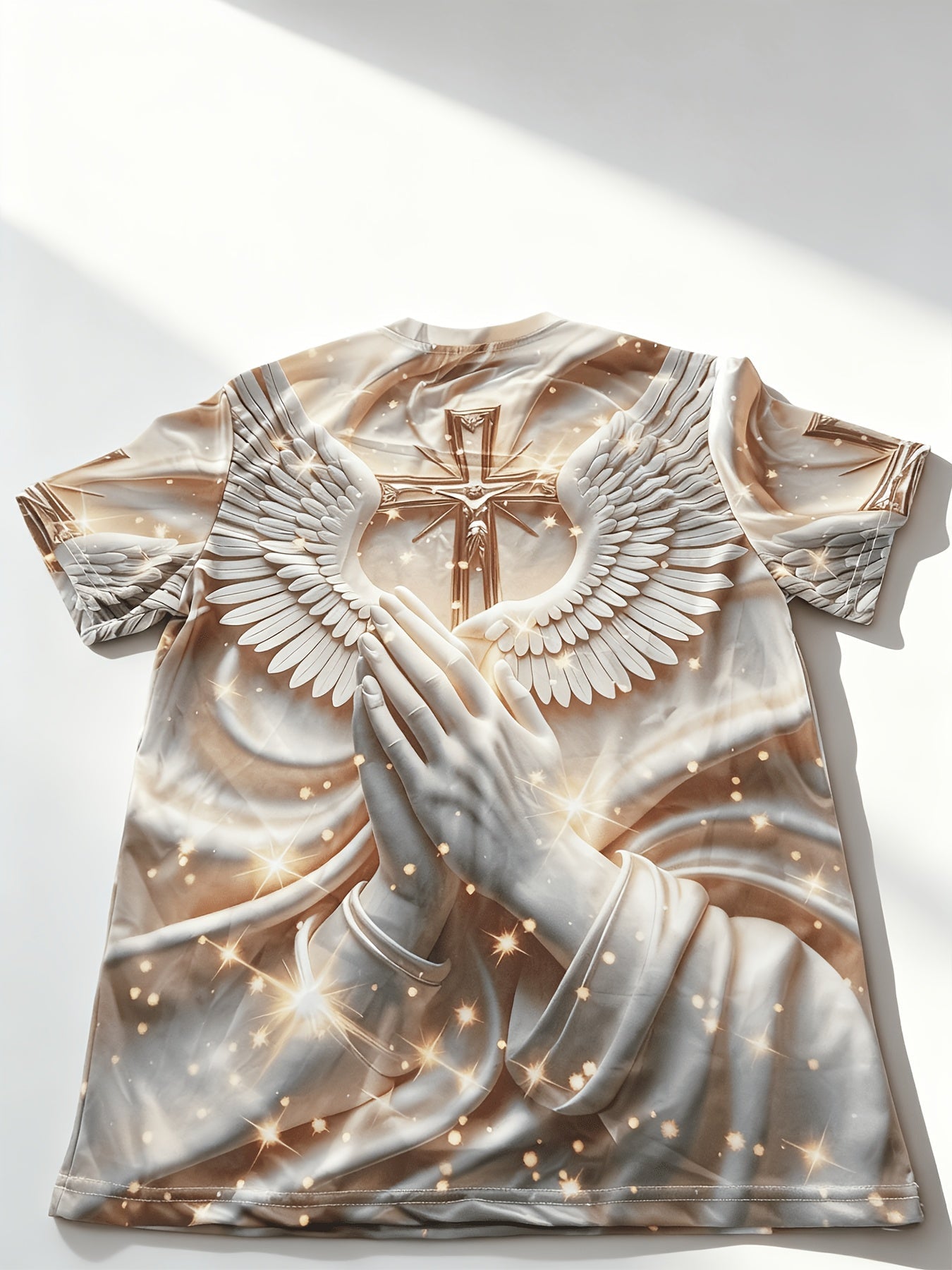 Men's Graphic T-Shirt - Round Neck Short Sleeve – Sizes 0XL–9XL – view 2