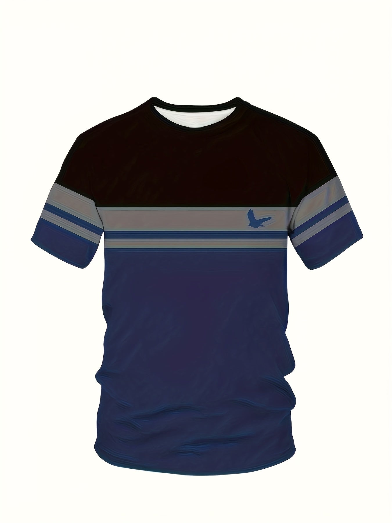 Men's Graphic T-Shirt - Round Neck Short Sleeve – Sizes 2XL–6XL – view 5