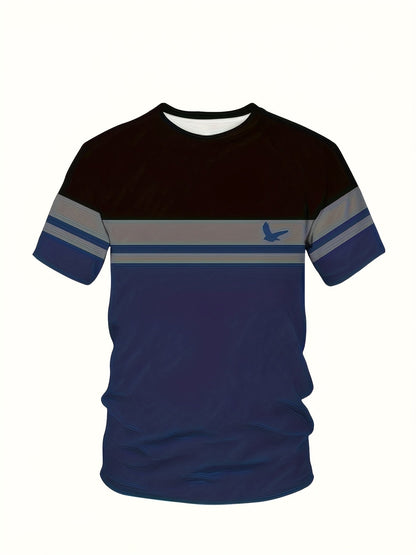 Men's Graphic T-Shirt - Round Neck Short Sleeve – Sizes 2XL–6XL – view 10