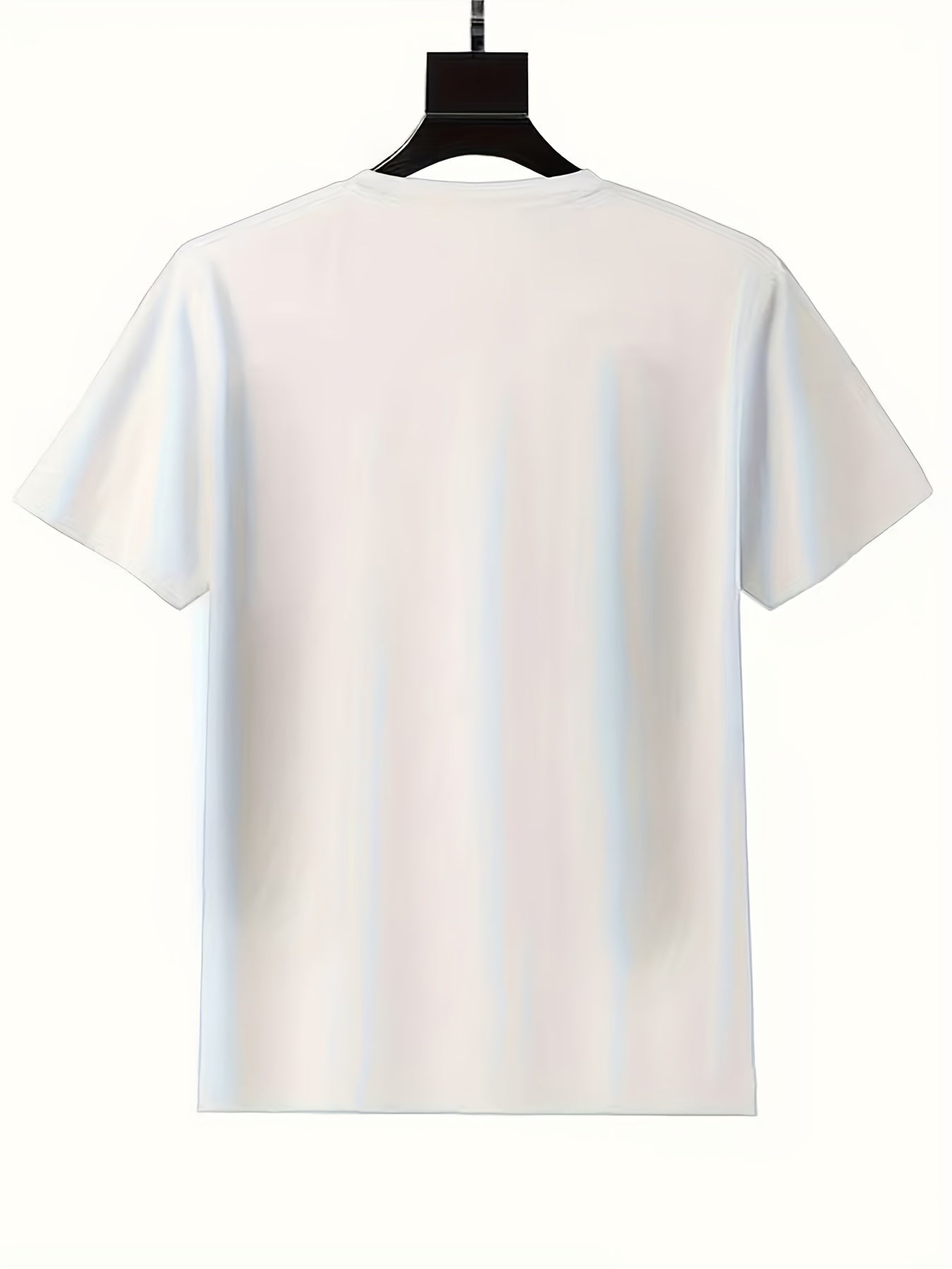 Men's Graphic T-Shirt - Round Neck Short Sleeve Streetwear – 3-Color Selection – view 13