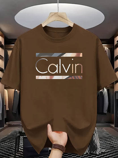 Men's Graphic T-Shirt - Round Neck Short Sleeve Streetwear Style – view 5