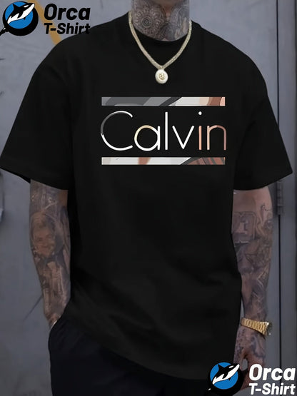 Men's Graphic T-Shirt - Round Neck Short Sleeve Streetwear Style – White option – view 4