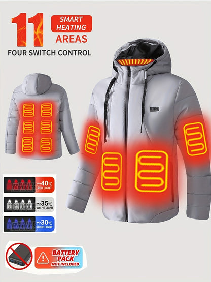 Men's Heated Button-Front Jacket – view 2