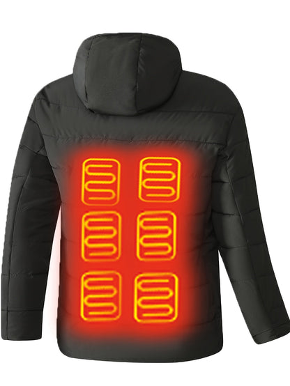 Men's Heated Button-Front Jacket – view 4