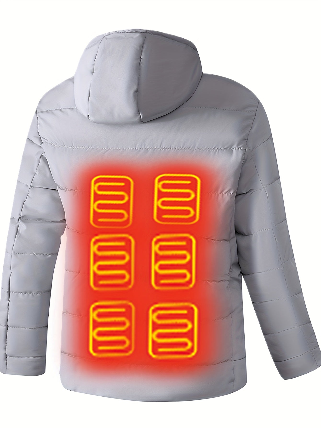 Men's Heated Button-Front Jacket – view 5