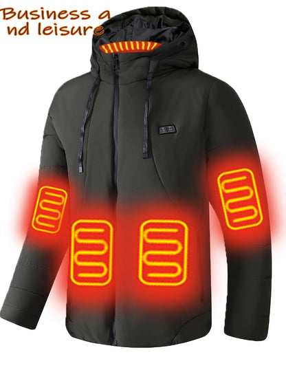 Men's Heated Button-Front Jacket – view 7