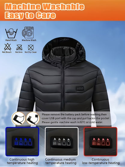 Men's Heated Pullover Coat – view 8