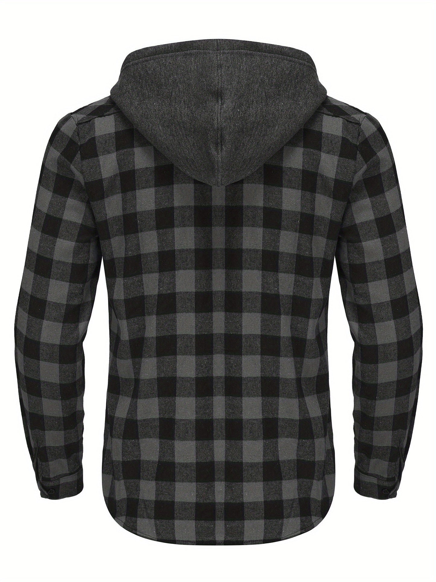 Men's Hoodie - Long Sleeve Button-Front – view 7