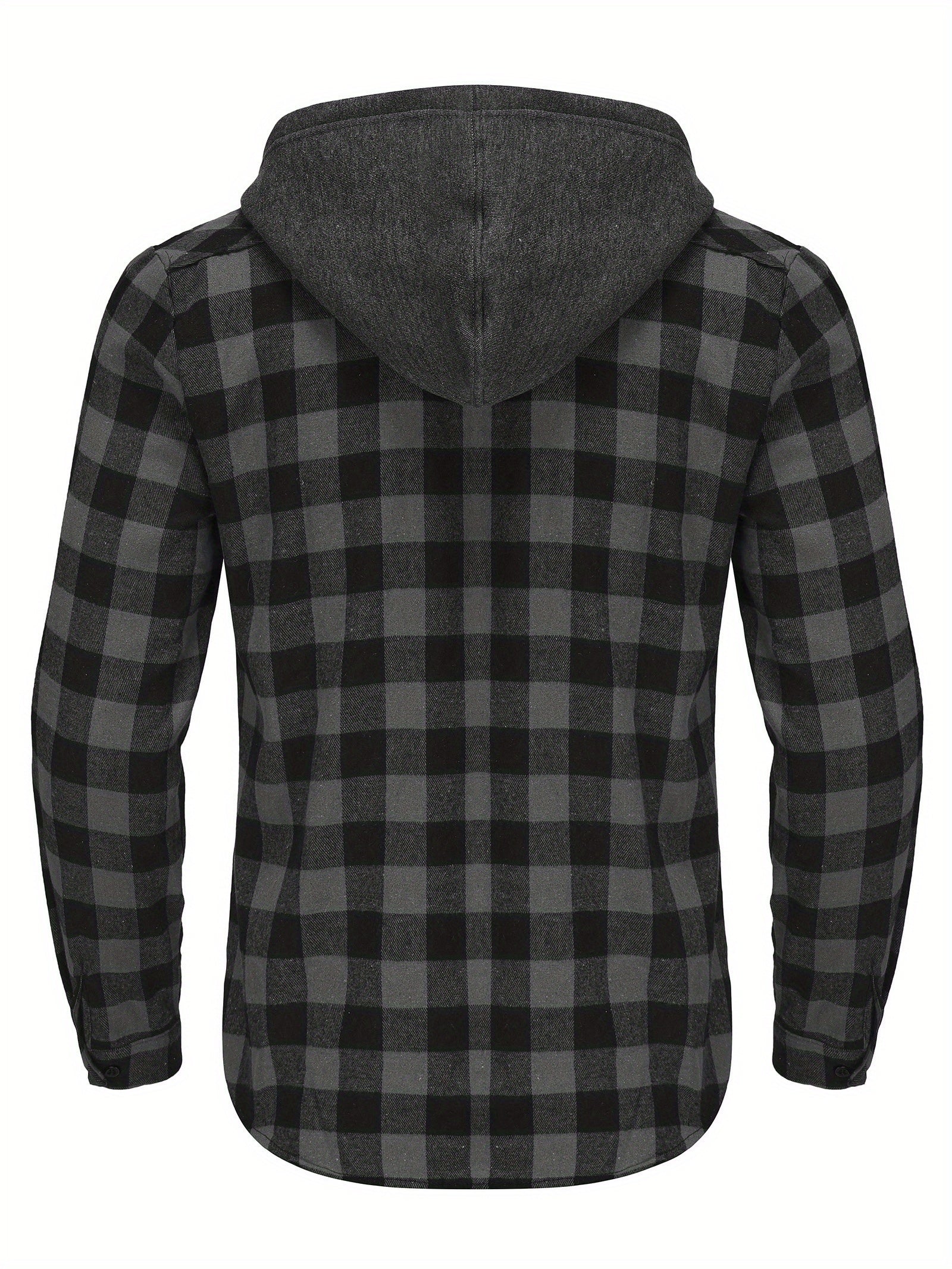 Men's Hoodie - Long Sleeve Button-Front – view 7