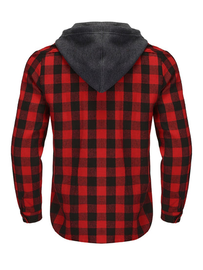 Men's Hoodie - Long Sleeve Button-Front – view 12