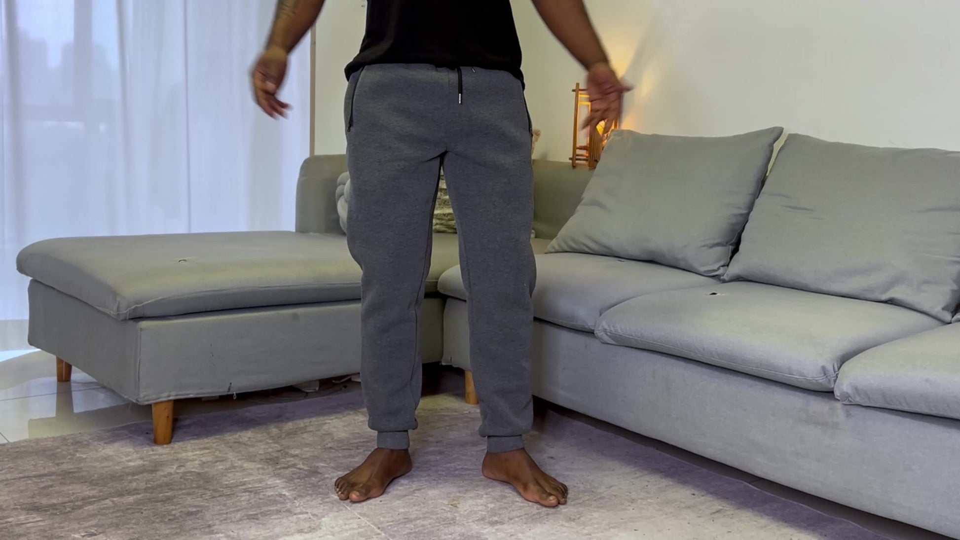 Men's Jogger Pants - Fleece Lined With Pockets – view 5