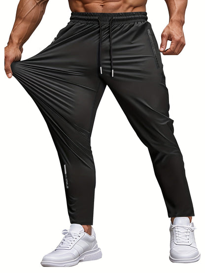 Men's Jogger Pants - Quick Dry – Black option – view 3