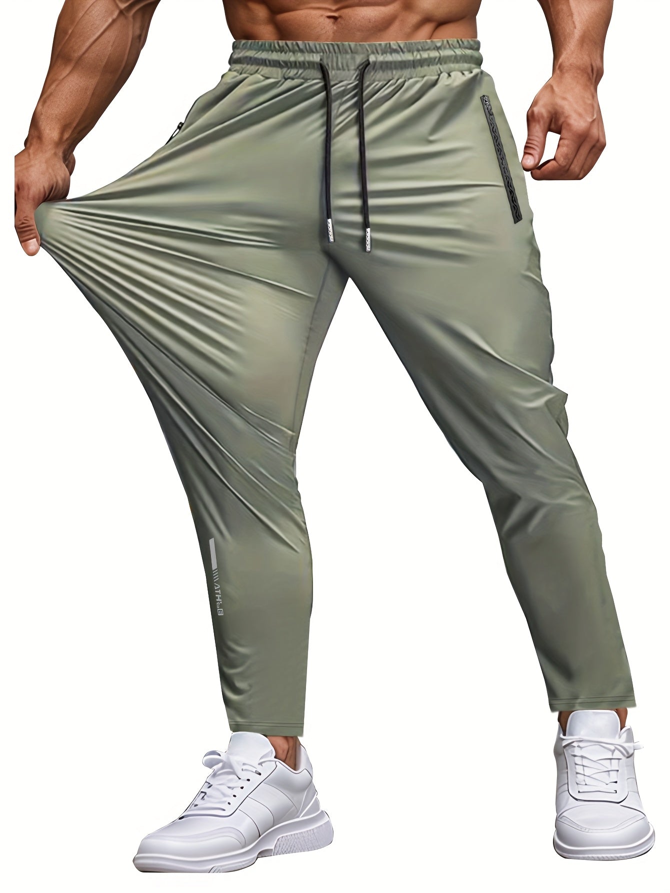Men's Jogger Pants - Quick Dry – Black option – view 12