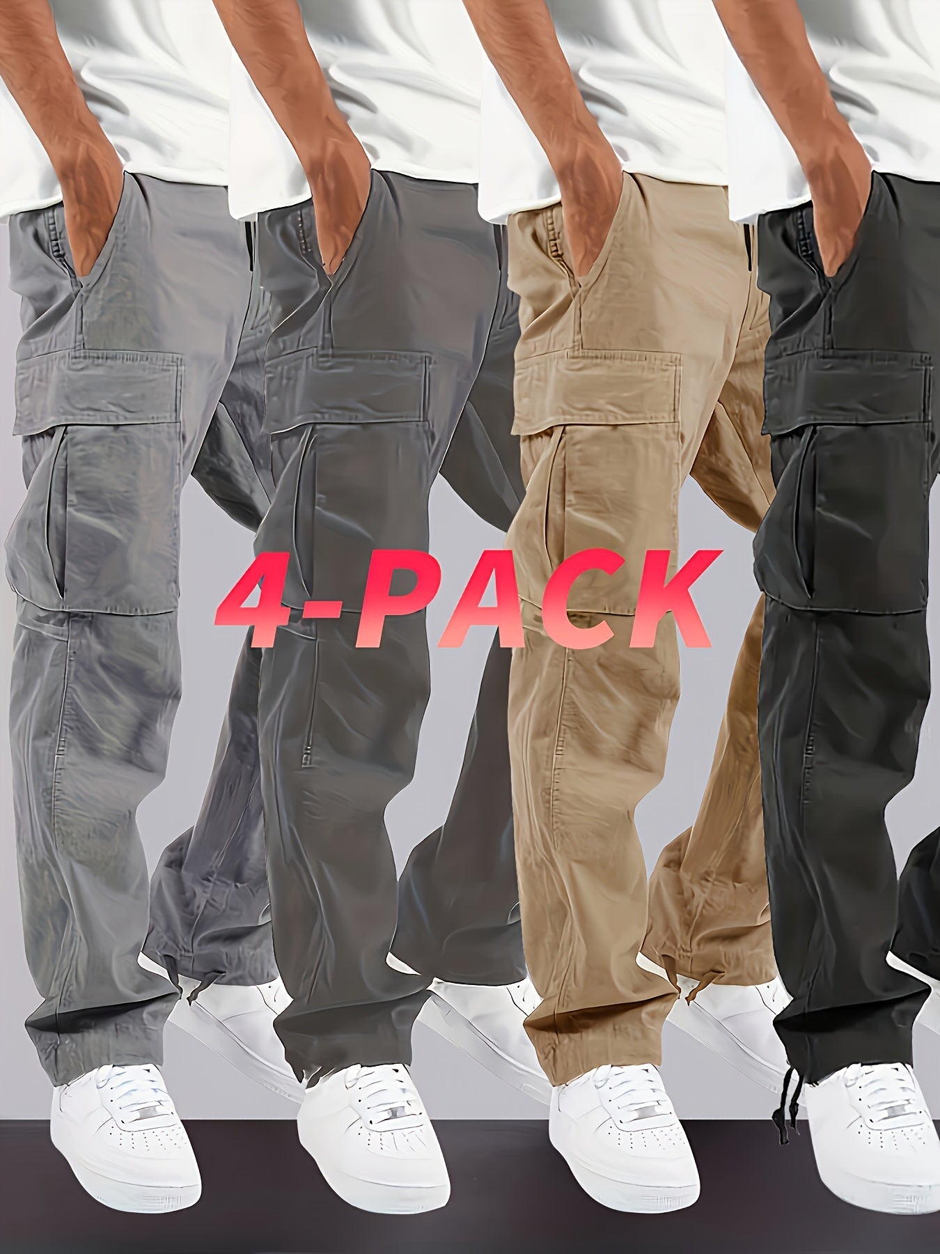 Men's Jogger Pants - Stretch – Mixed-color – view 10