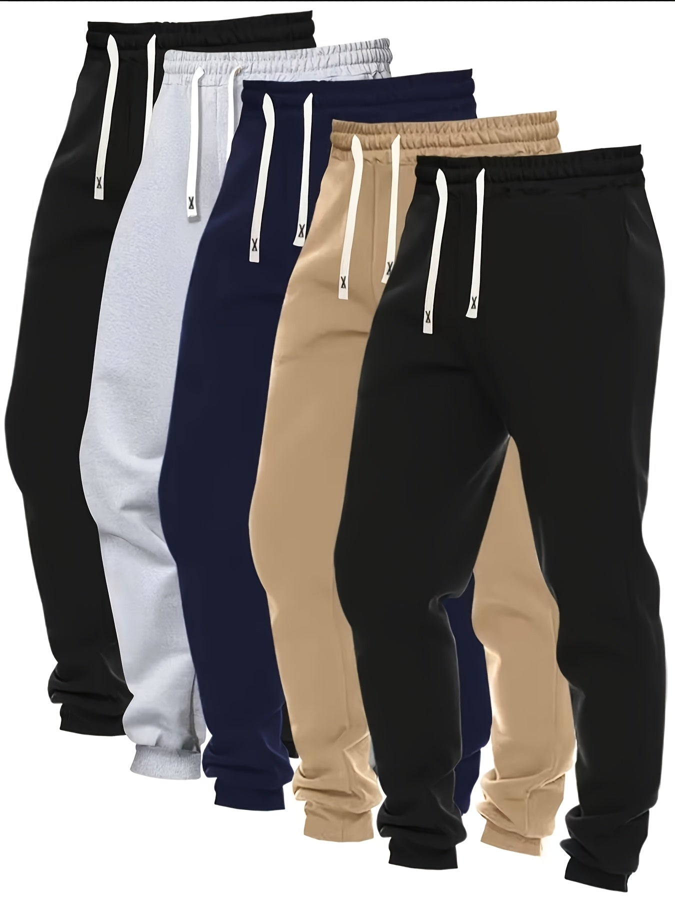 Men's Jogger Pants - Stretch With Pockets – 9-Variant Selection – view 11