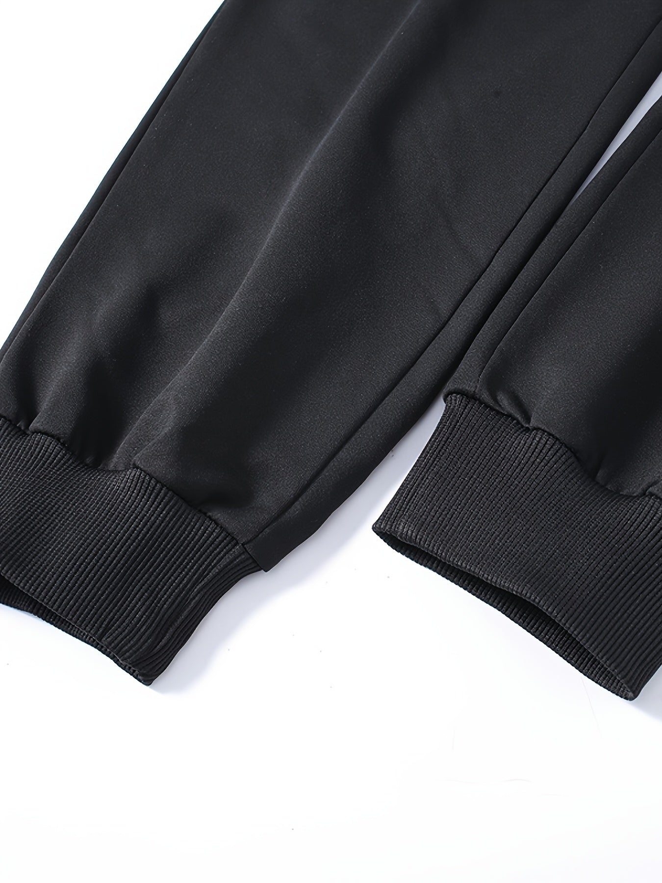 Men's Joggers – Men's Black+light Grey+dark Blue Pants – view 6