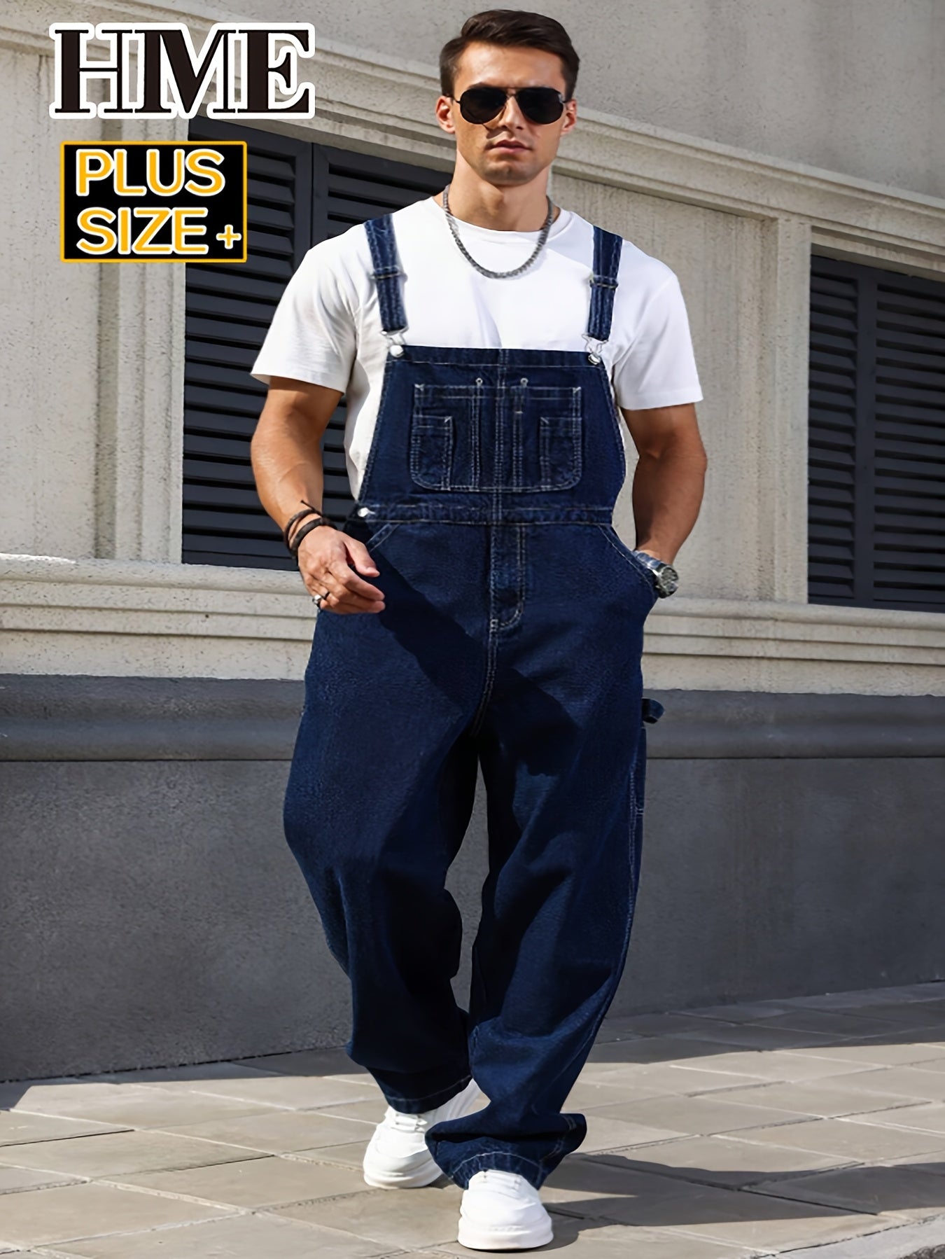 Men's Jumpsuit - Denim-Look – view 3