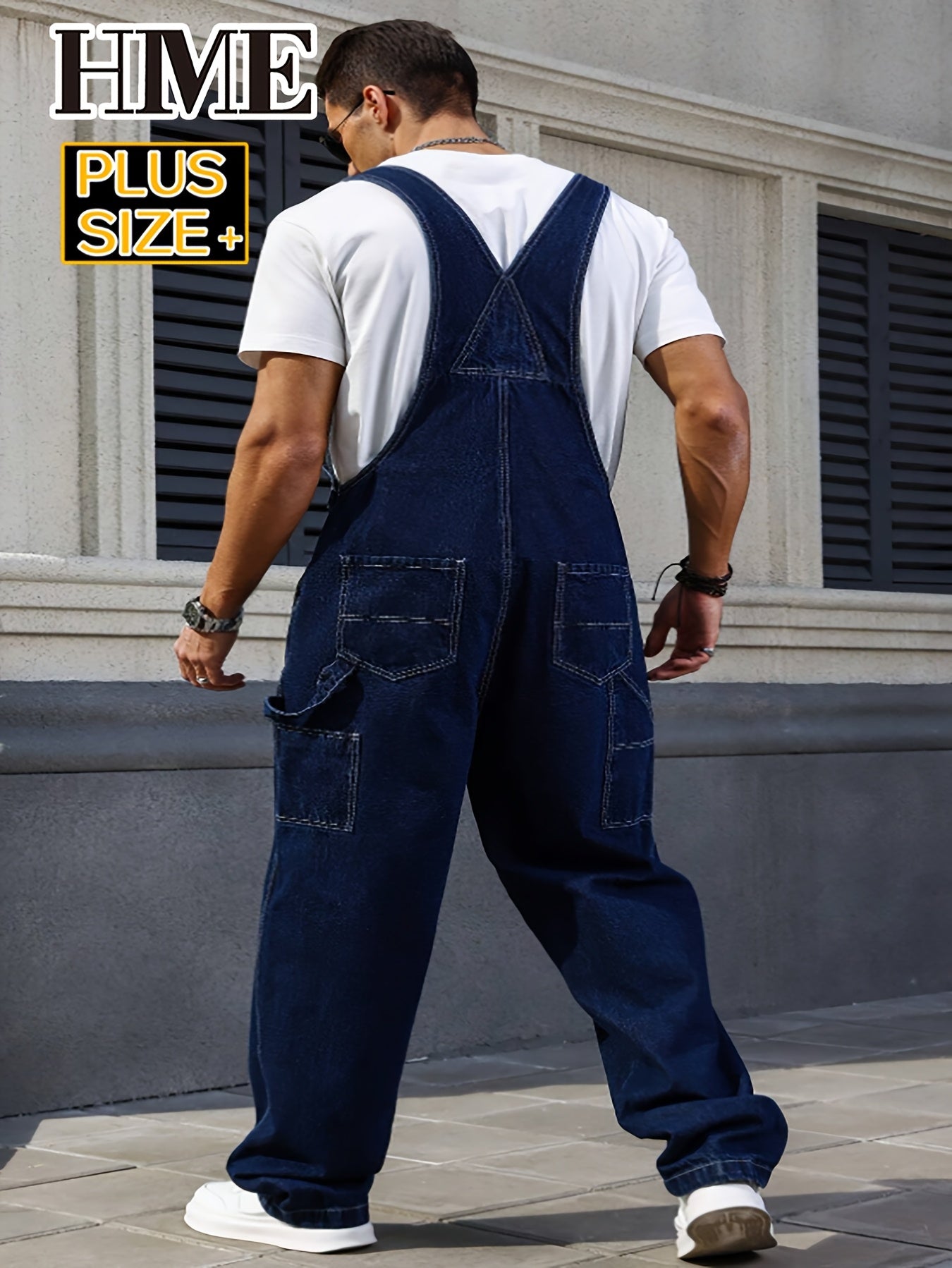 Men's Jumpsuit - Denim-Look – view 5