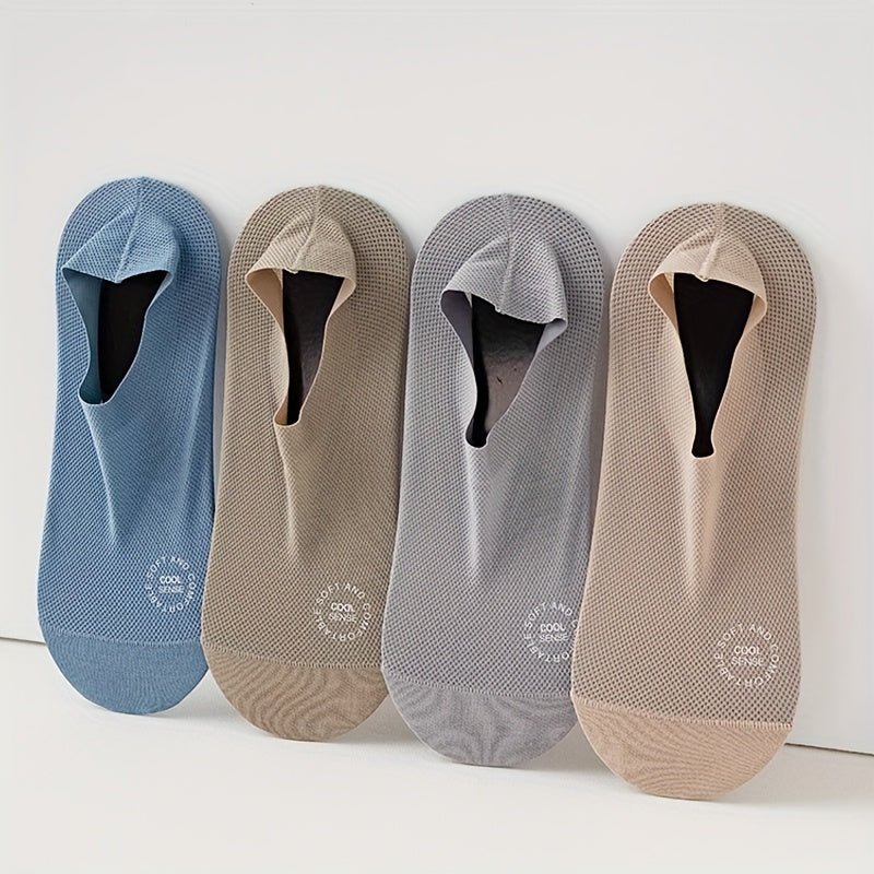 Men's Lace Detail Ankle Socks - 6-Pair Pack – view 8