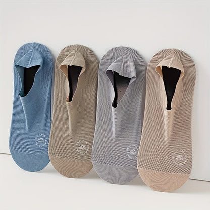 Men's Lace Detail Ankle Socks - 6-Pair Pack – view 8