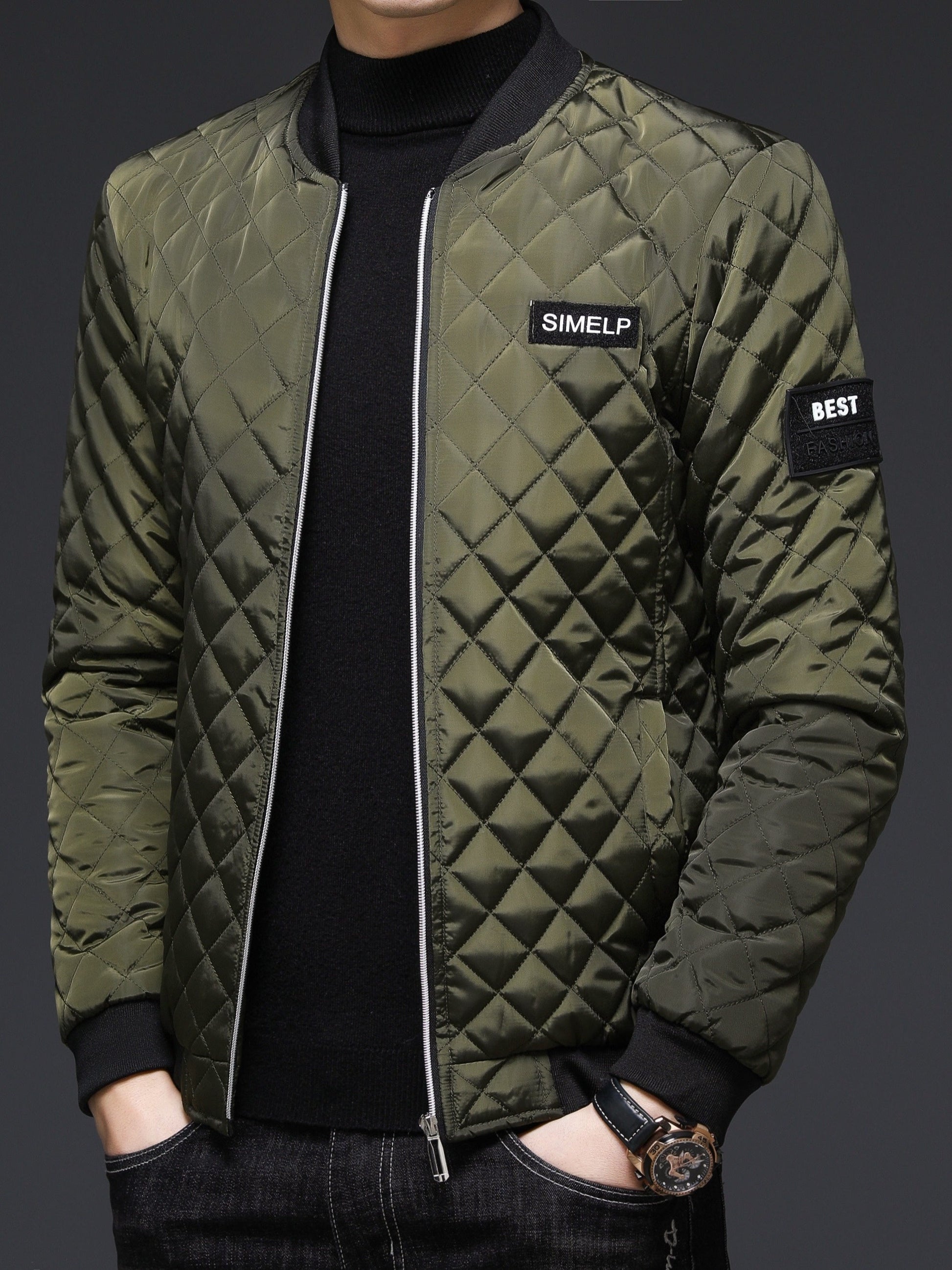Men's Lightweight Graphic Zip-Up Jacket – view 4