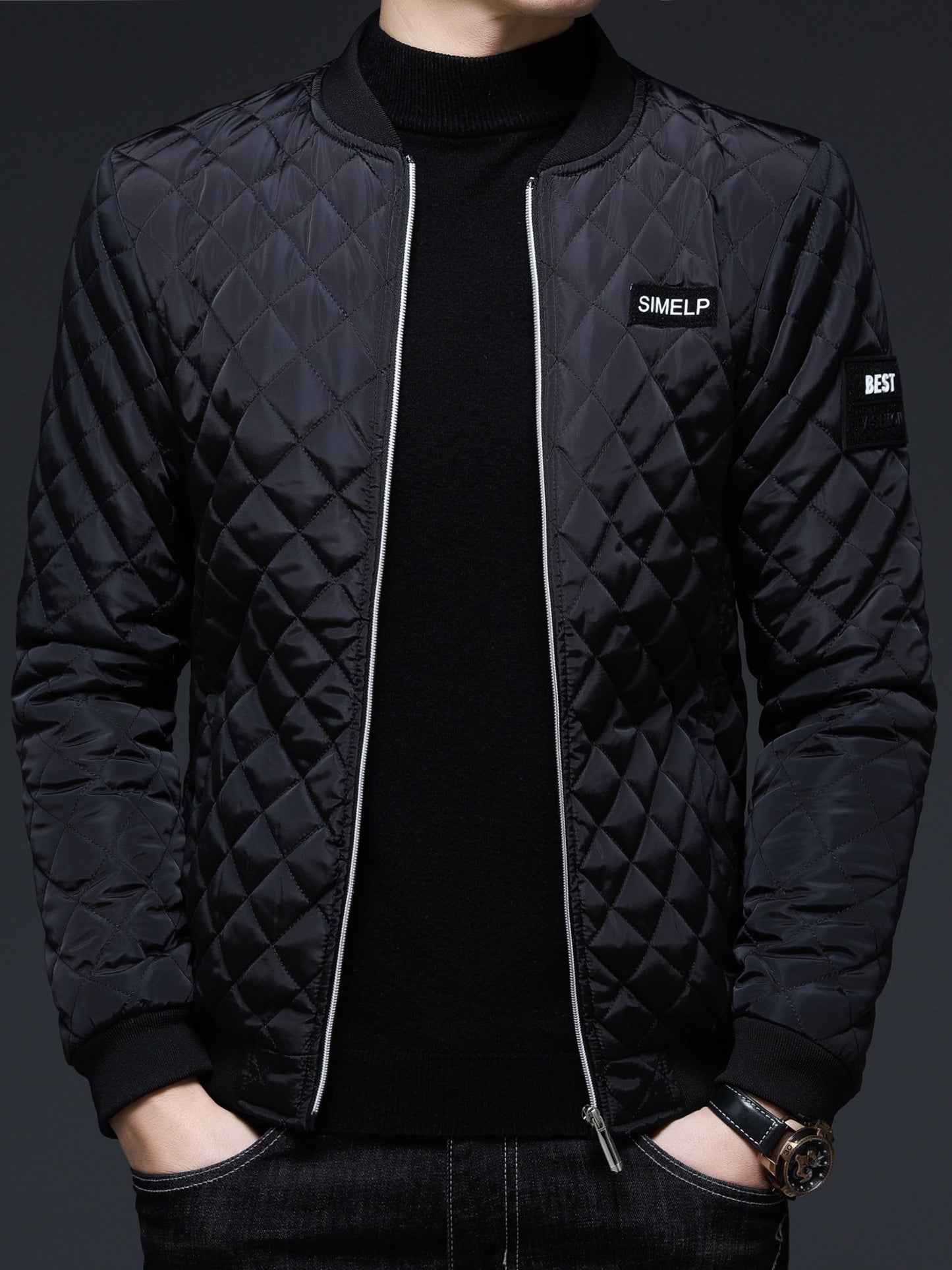 Men's Lightweight Graphic Zip-Up Jacket – view 8