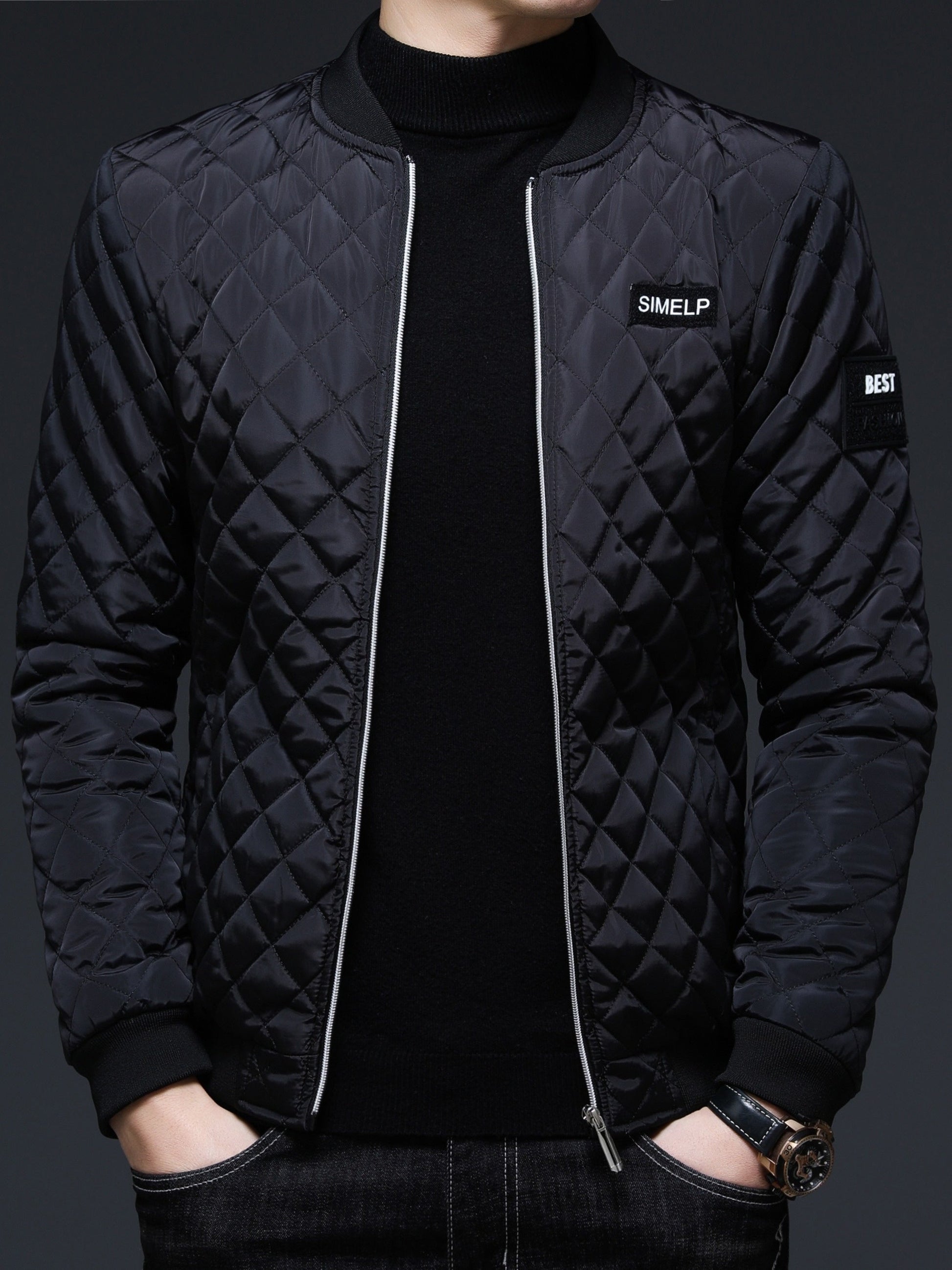 Men's Lightweight Graphic Zip-Up Jacket – view 8