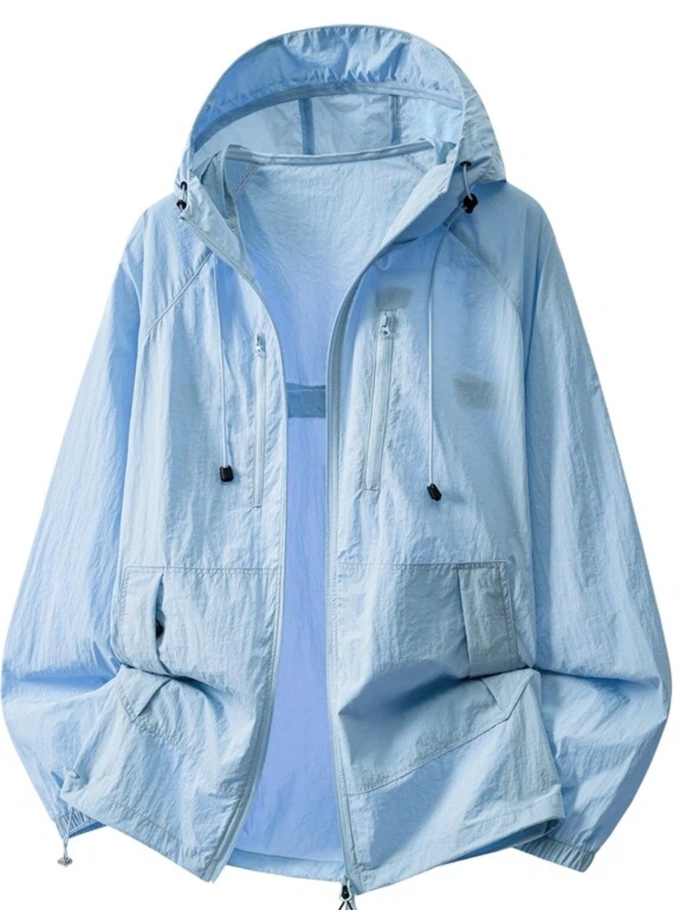 Men's Lightweight Hooded Fishing Shirt - Breathable Nylon Sun Layer – view 12