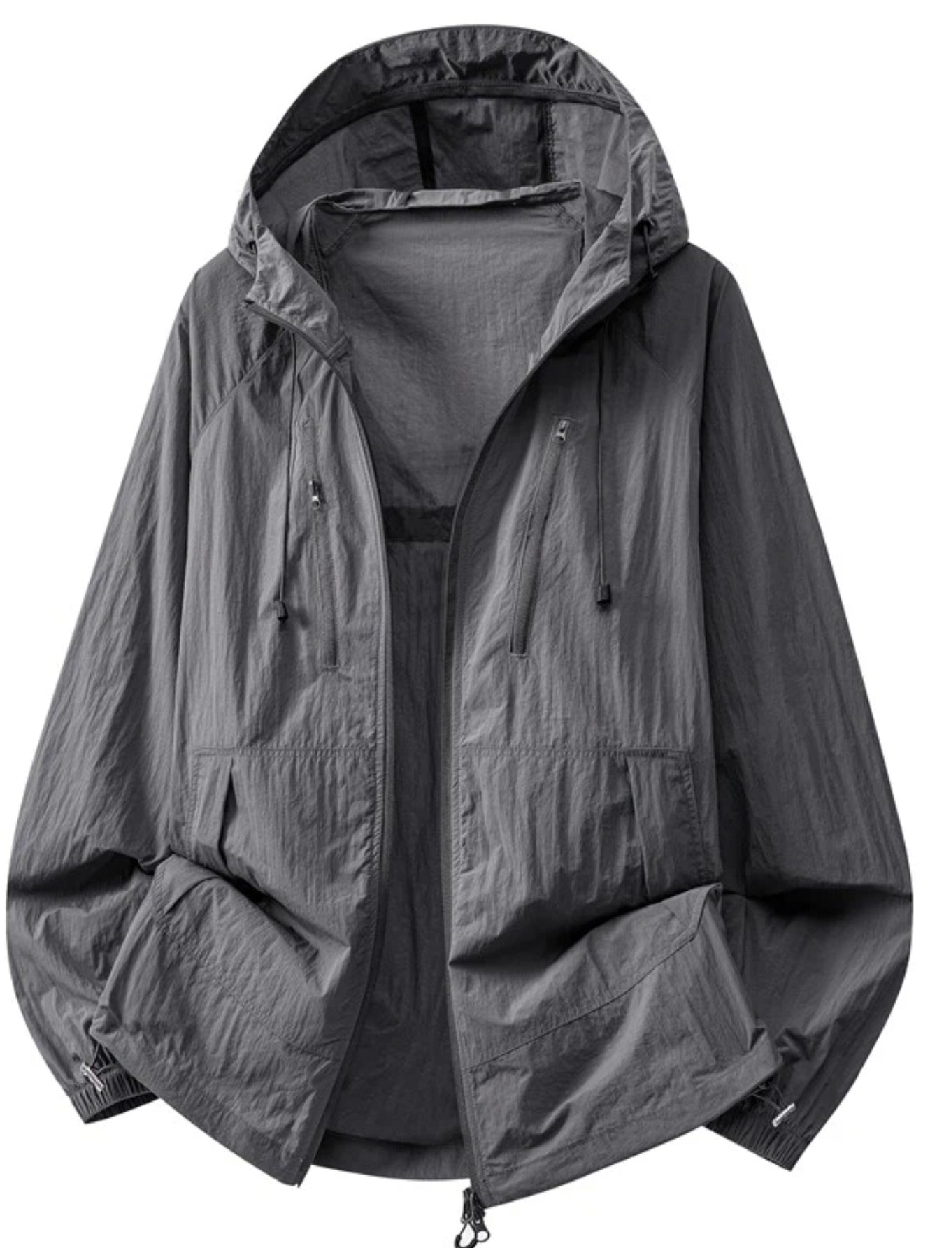 Men's Lightweight Hooded Fishing Shirt - Breathable Nylon Sun Layer – view 13