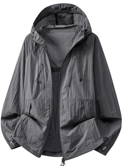 Men's Lightweight Hooded Fishing Shirt - Breathable Nylon Sun Layer – view 13