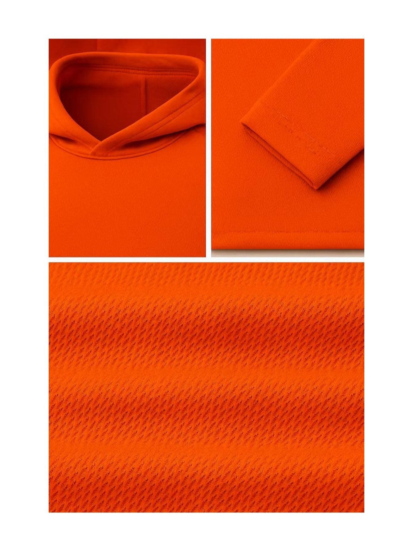 Men's Lightweight Pullover Hoodie detail view