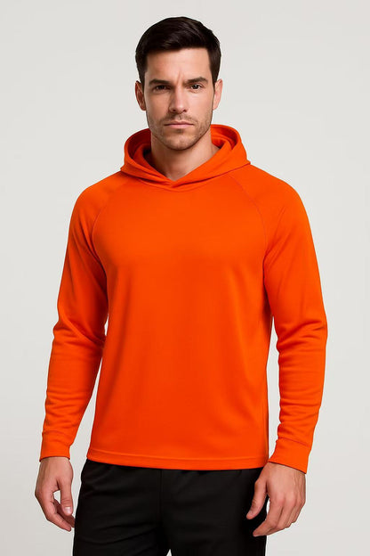 Men's Lightweight Pullover Hoodie detail view