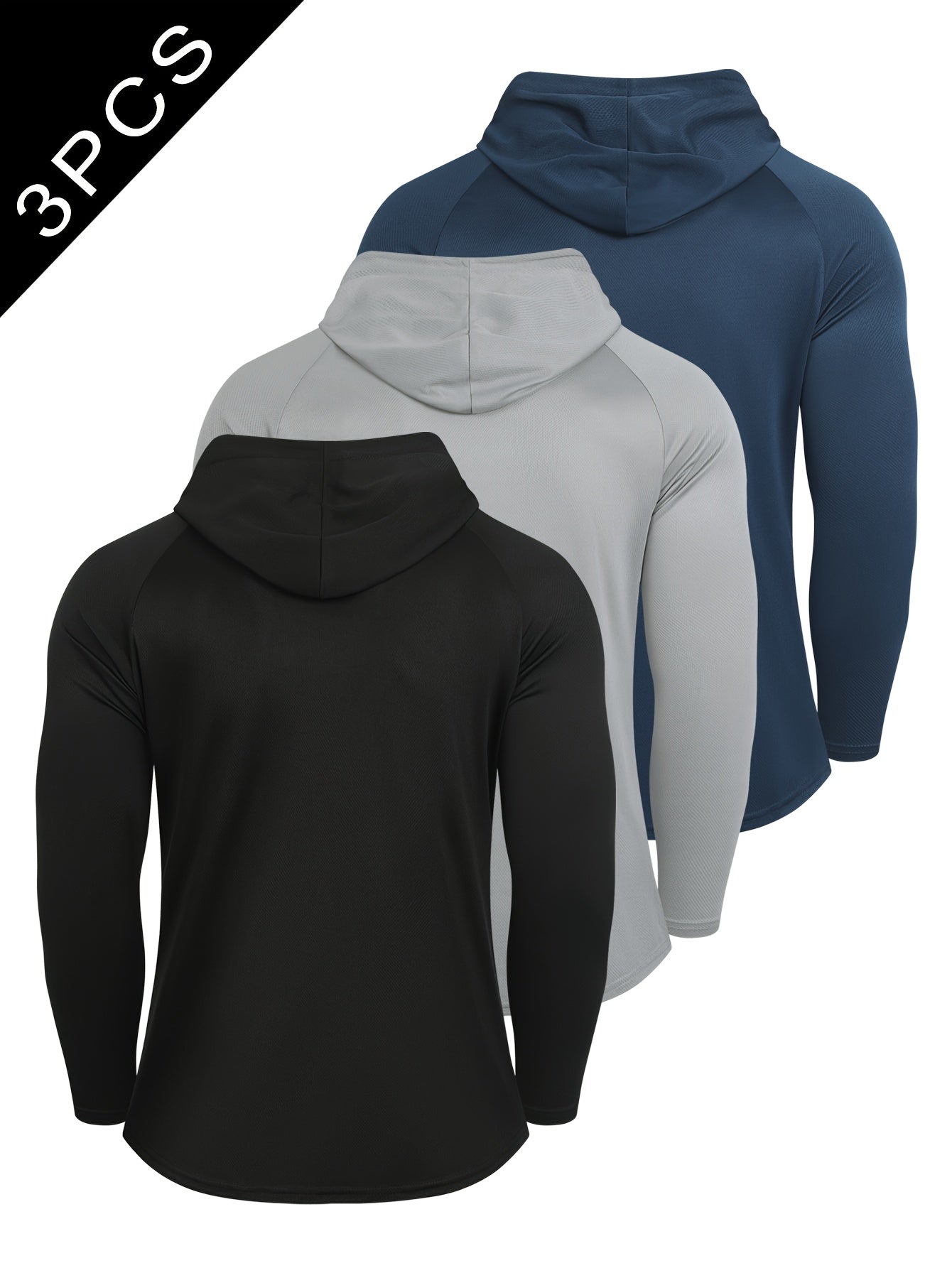 Men's Lightweight Striped Pullover Hoodie – view 7