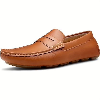 Men's Loafers & Flats - Breathable Mesh Cushioned Comfort for Beach & Water – brown option – view 3
