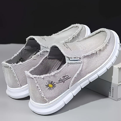 Men's Loafers & Flats - Breathable Mesh Lace-Up for Everyday Wear – main product image